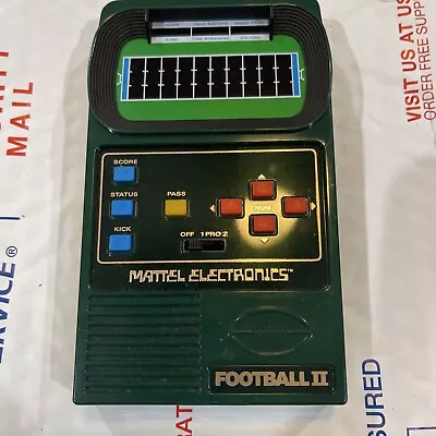 Mattel Classic Football 2 Handheld Electronic Video Game (43567) NEVER PLAYED • $69.99