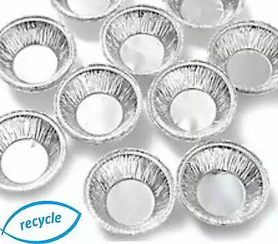 £12.99 • Buy Foil Pie Dishes Mini Mince Fruit Pie Small Pies Cupcakes Buffet Petit Four Cases