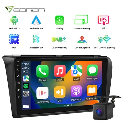 CAM+For Mazda 3 2004-2009 BK 9  Car Radio GPS Android 12 DSP Apple CarPlay Video • $219.91