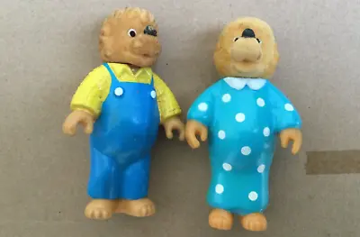 Vintage 1986 Berenstain Bears Figure McDonalds Happy Meal Toy Papa Mama Bear 80s • $1