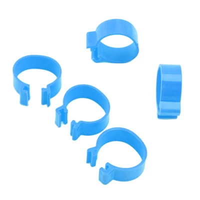 (20mm)Chicken Leg Ring Identification Open Type Duck Leg Rings Plastic For Farm • £7.46