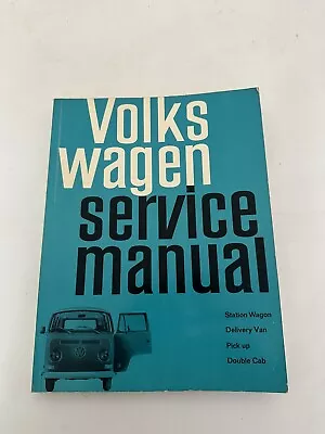 Volkswagen 1968-70 Service Manual Station Wagon Delivery Van  Pick Up Double Cab • $40