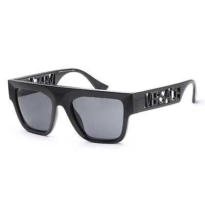 Versace Men's VE4430U-GB1-87 Fashion 53mm Black Sunglasses • $104.99