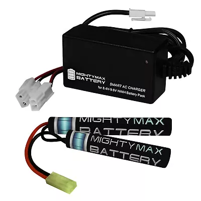 Mighty Max 8.4V 1600mAh Butterfly Replaces GG Combat M4 Raider + 8V Charger • $30.99