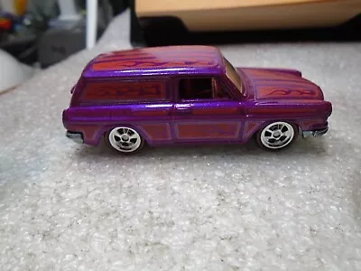 Hot Wheels Loose Custom '69 VW Volkswagen Squareback With Real Riders • $6