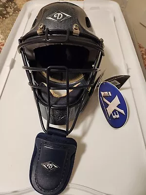 Diamond Edge LG BASEBALL/SOFTBALL Catchers Mask Helmet 7 1/8 - 7 1/2 • $84.99