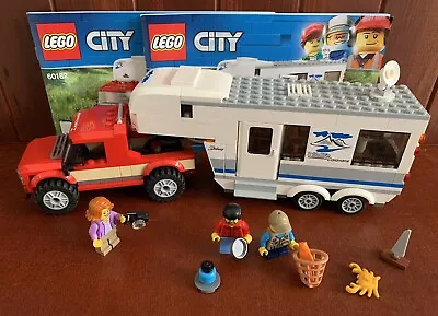 Lego City 60182 Truck & Caravan - 1 Minifig Head Swapped For Similar Replacement • $45