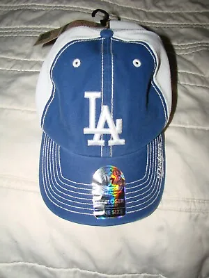 NWT Los Angeles Dodgers '47 Brand Stretch Closer Cap Hat Mesh OSFA Baseball LA • $14.50