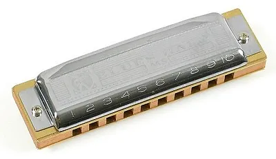 Hohner Blues Harp Model 532/20 Ms 10-hole Diatonic Harmonica In The Key Of F# • $42.88