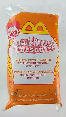 McDonald's Power Rangers Lightspeed Rescue #7 Yellow Ranger Rescue Burster MIP  • $9.97