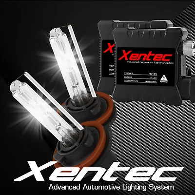 XENTEC HID Xenon LED Kit H4 H7 H11 9006 9004 5000K 6000k Xenon Bulbs & Ballasts • $26.99