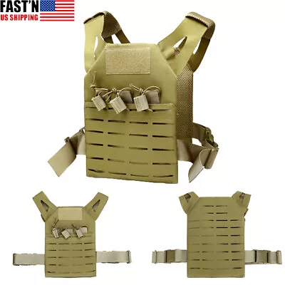 Outdoor Portable Vest Camping Hunting Tactical Kid Vest With Adjustable Straps • $14.89