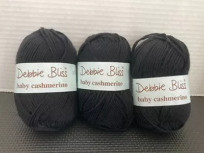 Debbie Bliss Baby Cashmerino Yarn 3 Balls Brand New. Made In ITALY. • $10