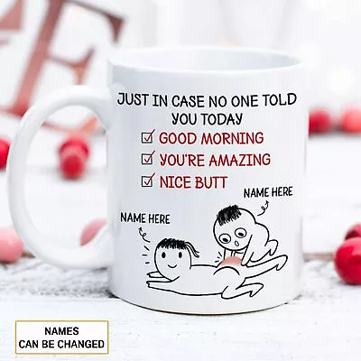 $26.99 • Buy Personalized Couple Mugs Valentine's Day Gift For Her Anniversary Gifts Nice