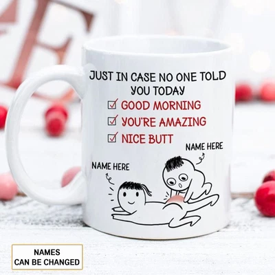 $26.99 • Buy Personalized Couple Mugs Valentine's Day Gift For Her Anniversary Gifts Nice