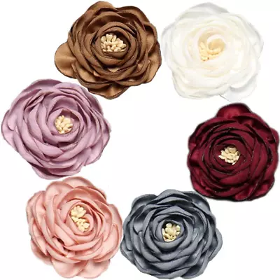 Men'S Handmade Flowers Lapel Pin Flower Boutonniere Set Handmade For Suits Gift • $23.53