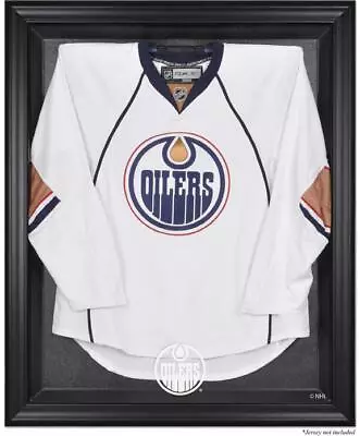 Edmonton Oilers Black Framed Logo Jersey Display Case - Fanatics • $279.99