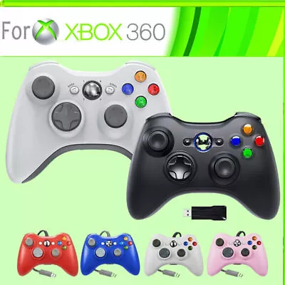 Wireless Controller For Microsoft MS Xbox 360 Gamepad Game Joypad PC Windows 10 • $30.99