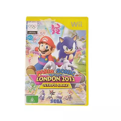 Mario & Sonic At The London 2012 Olympic Games Wii - Complete With Manual  • $19.99