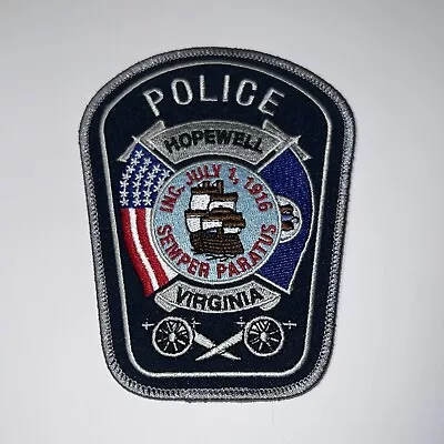 $4.99 • Buy VA Hopewell Virginia Police Patch