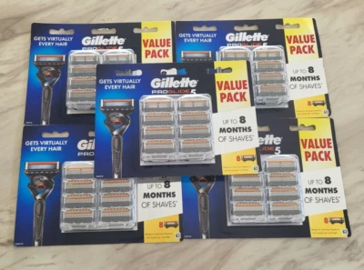 $100 • Buy Gillette Fusion PROGLIDE 40 Razor Blade (8x5PKS) + FREE GIFT/BONUS