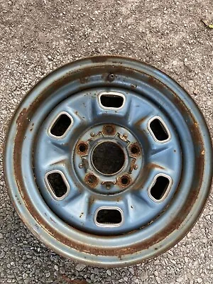 Vintage GM Steel Wheel 14x6JJ 14030439   Monte Carlo   #1 Of 2 • $99.99