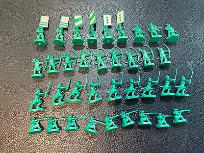 Samurai Swords (Shogun) Board Game Replacement Parts Green Army • $15