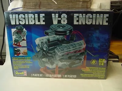 Sealed New - Revell Visible V-8 Engine 1:4 Model • $98