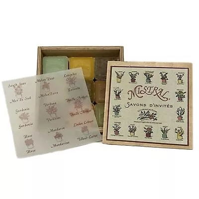 Mistral Savons D’Invités - 9 Guest Soaps In Gift Box • $20