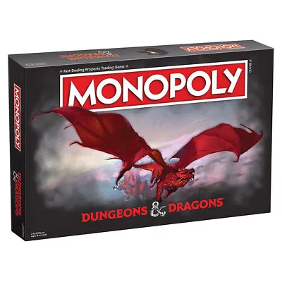 $58.95 • Buy Monopoly Dungeons & Dragons Edition Board Game