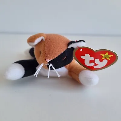 £4 • Buy TY Teenie Beanie Babies Chip The Cat With Tag Vintage