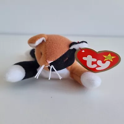 £4 • Buy TY Teenie Beanie Babies Chip The Cat With Tag Vintage