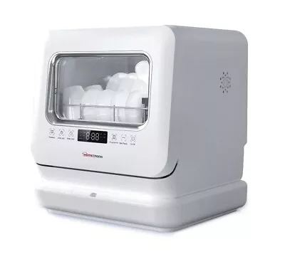 Mini Table Top Dishwasher 7.5L Tank With 3 Place Settings 6 Progs Touch Control • £203.99