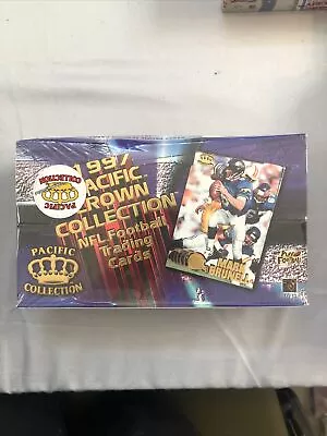 1997 Pacific Crown NFL Football Factory Sealed Box - 36 Packs • $98