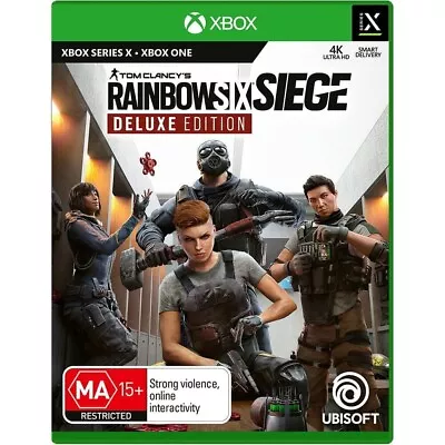 Tom Clancy's Rainbow Six Siege Deluxe Edition  (Xbox Series X Xbox One) NEW • $19