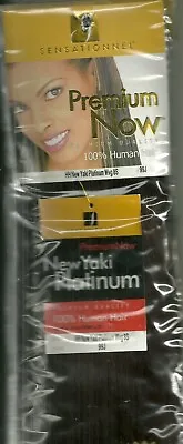 £20 • Buy Premium Now New Yaki Platinum 100% Human Hair 99J
