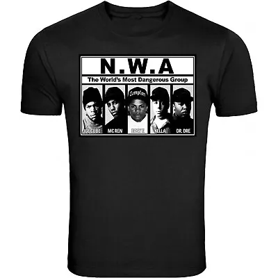 NWA T Shirt Dr.Dre Eazy-E Ice Cube Tee Hip-Hop Beats • $19.99