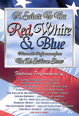 Ed Sullivan - Tribute To The Red White & DVD • $6.72