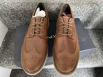 £37.99 • Buy Mens Rockport Leather Charlee Wingtip Shoes Size 8.5
