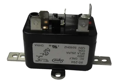 Supco 90294 SPDT 120V General Purpose Fan Relay 90-294 PR294Q • $10.95