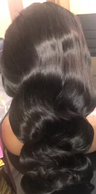 Body Wave Lace Front 100% Human Hair 13x4 Lace Brazilian Wig 26 Inch 200 Density • £210
