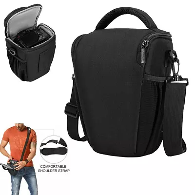 Waterproof Camera Shoulder Carry Bag Case For Nikon CoolPix P1000 P900 P950 New • £12.21