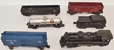 I-325 Vintage 60's Marx O Gauge New York Central Steam Locomotive 666 + Cars  • $9.99