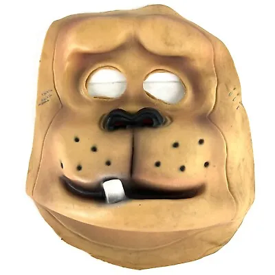 Vintage Goofy Dog One Tooth Funny Silly Kids Youth Halloween Mask Costume • $11.21