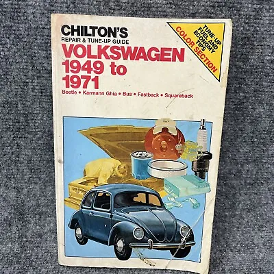 Volkswagen VW Fastback Bug Bus Beetle 1949-1971 Tune-up Service Repair Manual • $24.95