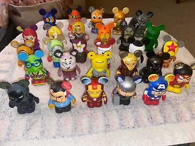 DISNEY VINYLMATION LOT With Marvel Figures Rare And Retired Figures • $99.99