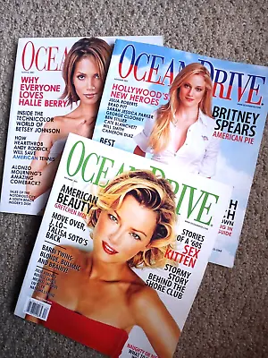 Ocean Drive Magazine Lot 2010 Talisa Soto Halle Berry Britney Spears • $16.99
