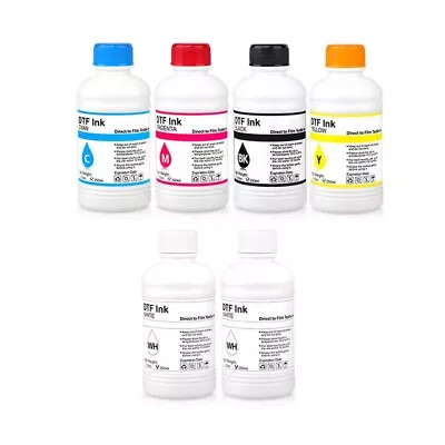 DTF Ink 250ML Combo Pack Premium Pigment Ink For PET Film Heat Transfer Printing • $67.15