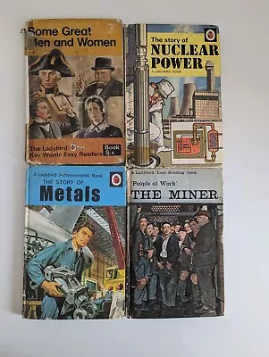 Vintage Ladybird Books Bundle Job Lot  Books X 4 1960s 70s • £1