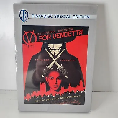 V For Vendetta (DVD Two-Disc Special Edition) SEALED • $7